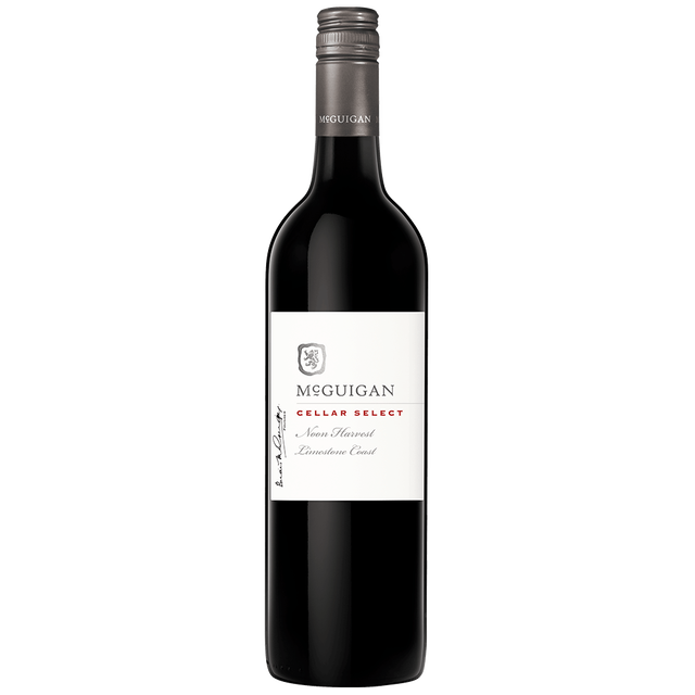 750ml wine bottle 2020 McGuigan Cellar Select Noon Harvest Merlot image number null